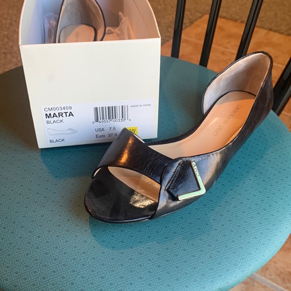Carmen Marc Valvo D’orsay Marta Flats - Picture 1 of 6
